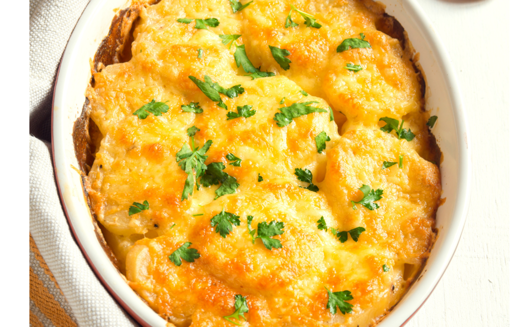 Fish gratin