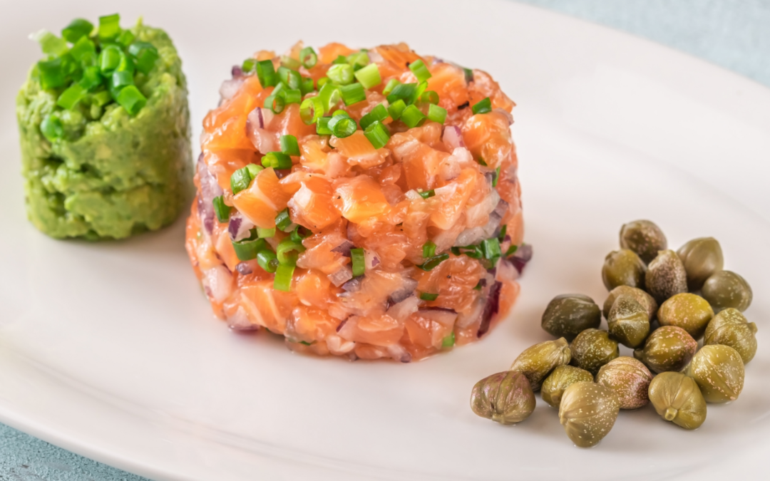 Salmon tartar & Guacamole