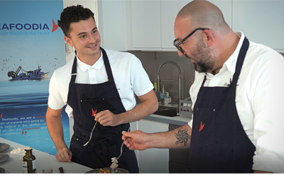 Recipe on video with our chef and our ambassador